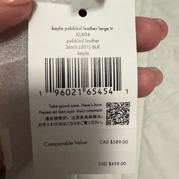 Kate Spade Black Leather Kayla Shoulder Bag - Picture 5 of 5